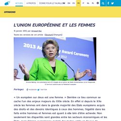 L'Union européenne et les femmes - Le Taurillon