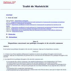 Traité d'Union européenne, 1992, MJP, université de Perpignan
