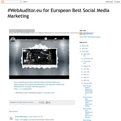Europe SEO Best #EuropeSEOBest bitly.com/2DQbU94 #WebAuditor.Eu Advertising Shops Best Consulting On-line Marketing Top E...