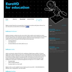 EuroVO for education - Download