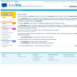 Eurovoc Thesaurus