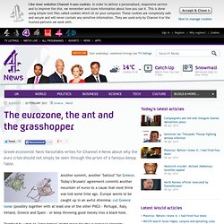 The eurozone, the ant and the grasshopper