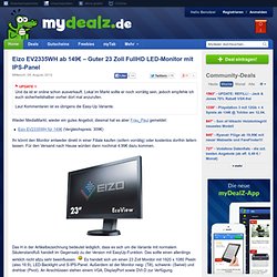 Eizo EV2335WH ab 149€ – Guter 23 Zoll FullHD LED-Monitor mit IPS-Panel