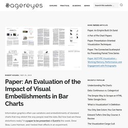 Paper: An Evaluation of the Impact of Visual Embellishments in Bar Charts