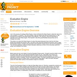 Evaluation Engine. Free source code and programming help