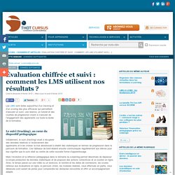 Évaluation chiffrée et suivi : comment les LMS utilisent nos résultats ?