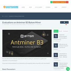 antminer b3 evaluation