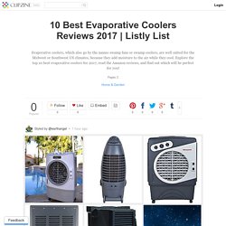 10 Best Evaporative Coolers Reviews 2017