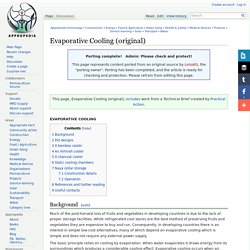 Evaporative Cooling (original)