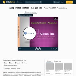 Alaqua Inc PowerPoint Presentation, free download - ID:10247758
