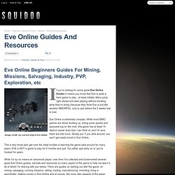 Eve Online Guides And Resources