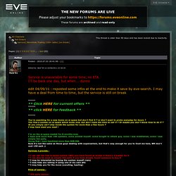 EVE Online Wormhole Trading