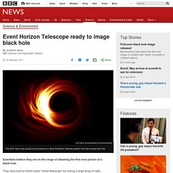 Event Horizon Telescope ready to image black hole