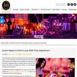 Event Ideas to Fall in Love With This Valentine’s
