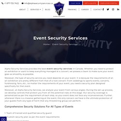 Event Security Services