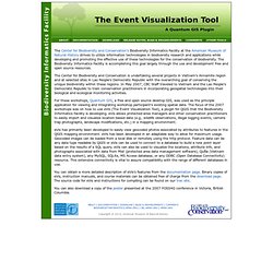 The Event Visualization Tool (eVis)