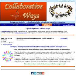 Events & Workshops - Collaborative Ways