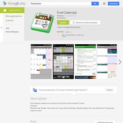 EverCalendar - Google Play の Android アプリ