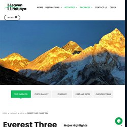 Everest Three Passes Trek