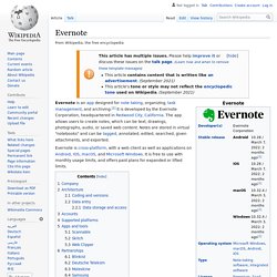 Evernote - Wikipedia