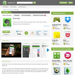 Evernote for Android