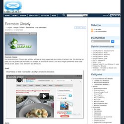 Evernote Clearly -enleve les pub superflue des pages web Le blog de libellules.ch