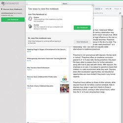 Evernote shared notebook: