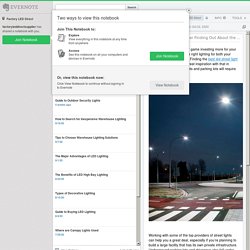 Evernote shared notebook: