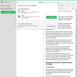 Evernote shared notebook: Noticias e Produtos