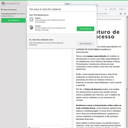 Evernote shared notebook: