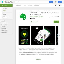 Evernote - Google Play の Android アプリ
