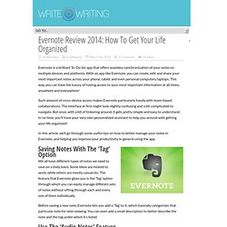 Evernote Review 2014: How To Get Your Life Organized