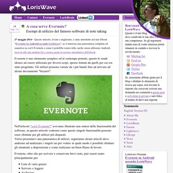 A cosa serve Evernote? - Esempi di utilizzo del famoso software di note taking