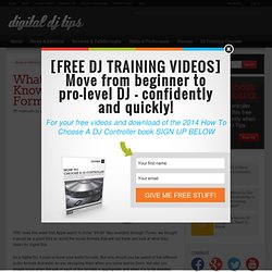 What Every DJ Needs To Know About Music File Formats
