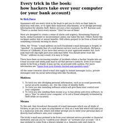Every trick in the book: how hackers take over your computer
