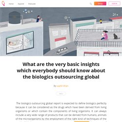 What are the very basic insights which everybody should know about the biologics outsourcing global - saahil khan