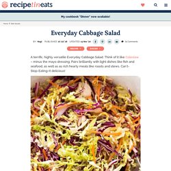Everyday Cabbage Salad