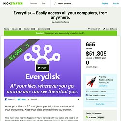 Everydisk – Easily access all your computers, from anywhere. by Avatron Software