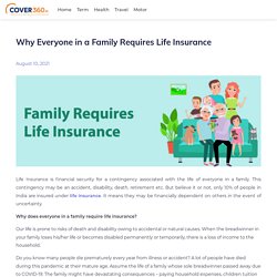 Why Everyone in a Family Requires Life Insurance