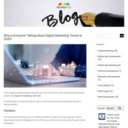 Why is Everyone Talking About Digital Marketing Trends in 2020?