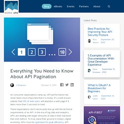 Everything You Need to Know About API Pagination