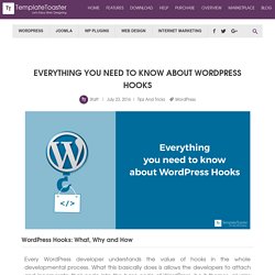 Everything about WordPress hooks that you need to know