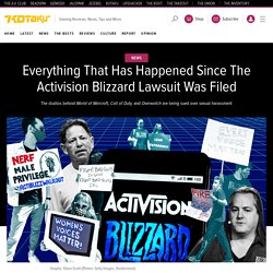 Everything About Activision Blizzard Lawsuit, Explained