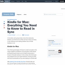 Kindle for Mac: Everything You Need to Know to Read in Sync