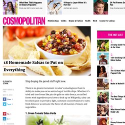 Homemade Salsa Recipes - Summer Salsa Recipes