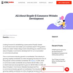 Everything About Shopify E-Commerce Website Development