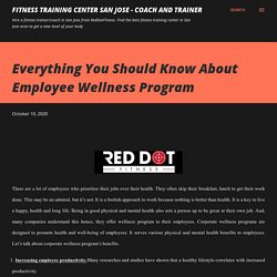 Everything You Should Know About Employee Wellness Program