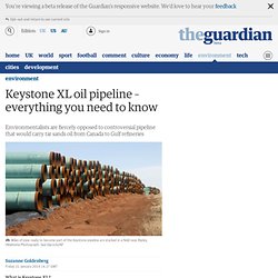 Keystone XL oil pipeline – everything you need to know