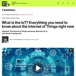 What is the IoT? Everything you need to know about the Internet of Things right now