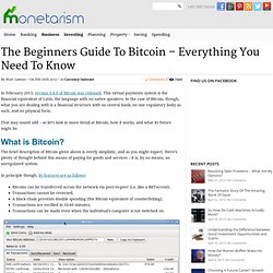 The Beginners Guide To Bitcoin – Everything You Need To Know - Monetarism - A UK Money and Personal Finance Blog